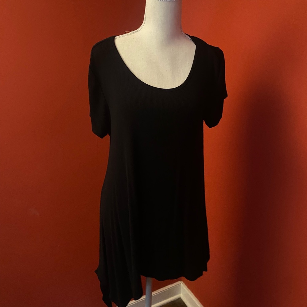 Umgee Black Pullover Dress
